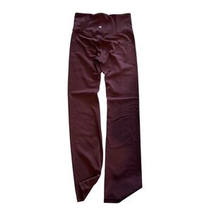 Athleta Elation Straight Leg Pant Women's Size S Plum Athletic Yoga Pants‎